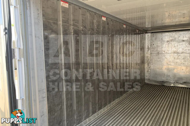 20' STANDARD HEIGHT REFRIGERATED "REEFER" SHIPPING CONTAINER (OPERATIONAL)