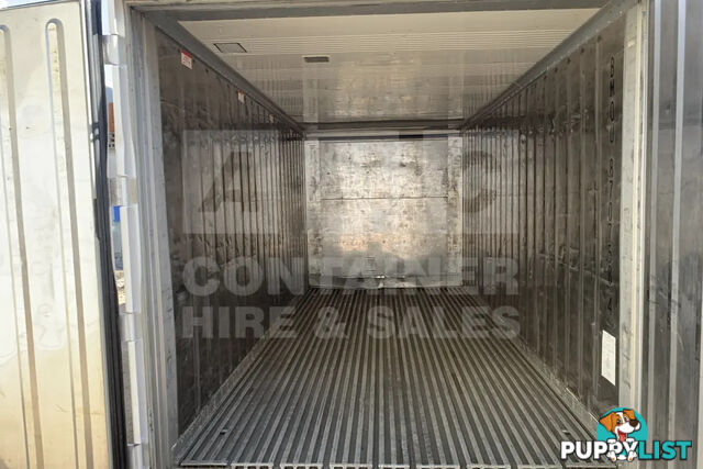 20' STANDARD HEIGHT REFRIGERATED "REEFER" SHIPPING CONTAINER (OPERATIONAL)