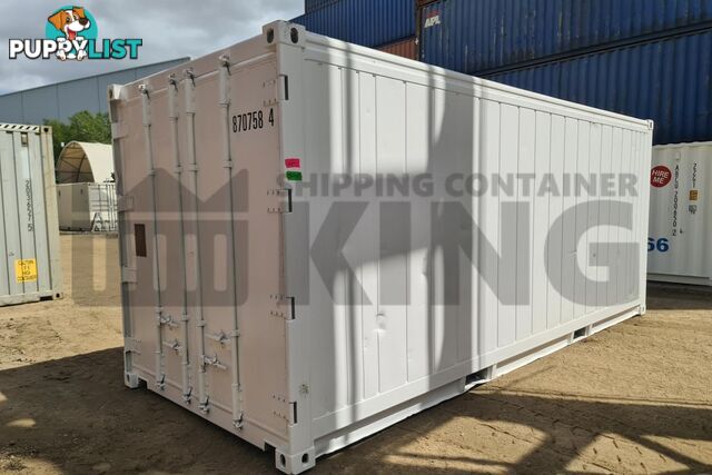 20' STANDARD HEIGHT REFRIGERATED "REEFER" SHIPPING CONTAINER (OPERATIONAL)
