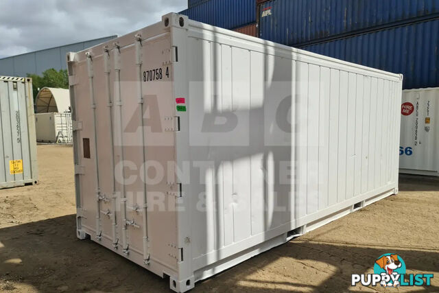 20' STANDARD HEIGHT REFRIGERATED "REEFER" SHIPPING CONTAINER (OPERATIONAL)