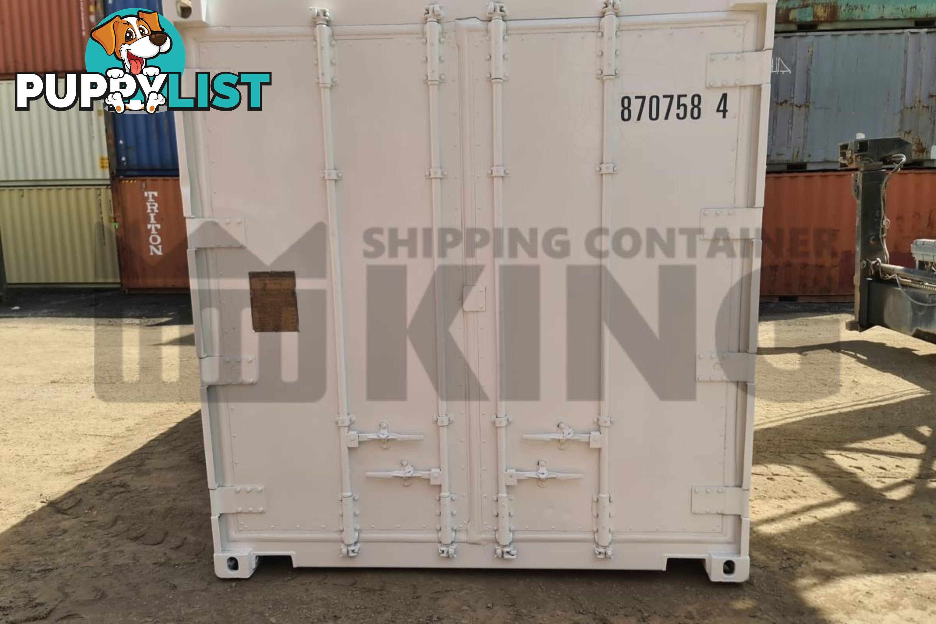 20' STANDARD HEIGHT REFRIGERATED "REEFER" SHIPPING CONTAINER (OPERATIONAL)