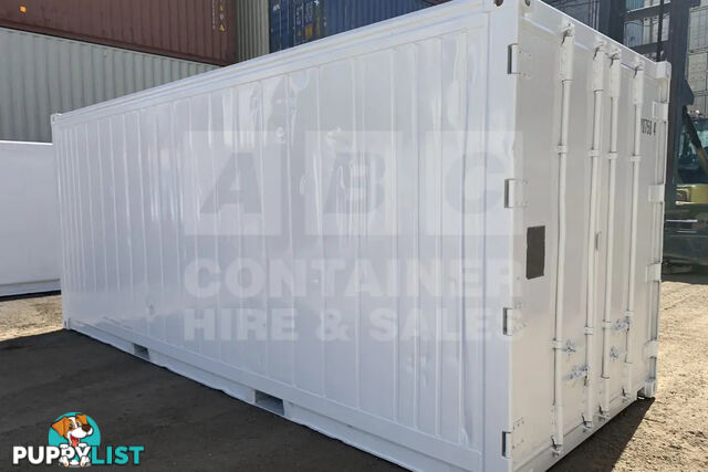 20' STANDARD HEIGHT REFRIGERATED "REEFER" SHIPPING CONTAINER (OPERATIONAL)