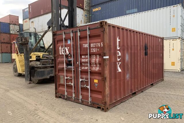 20' STANDARD HEIGHT SHIPPING CONTAINER - in Brisbane