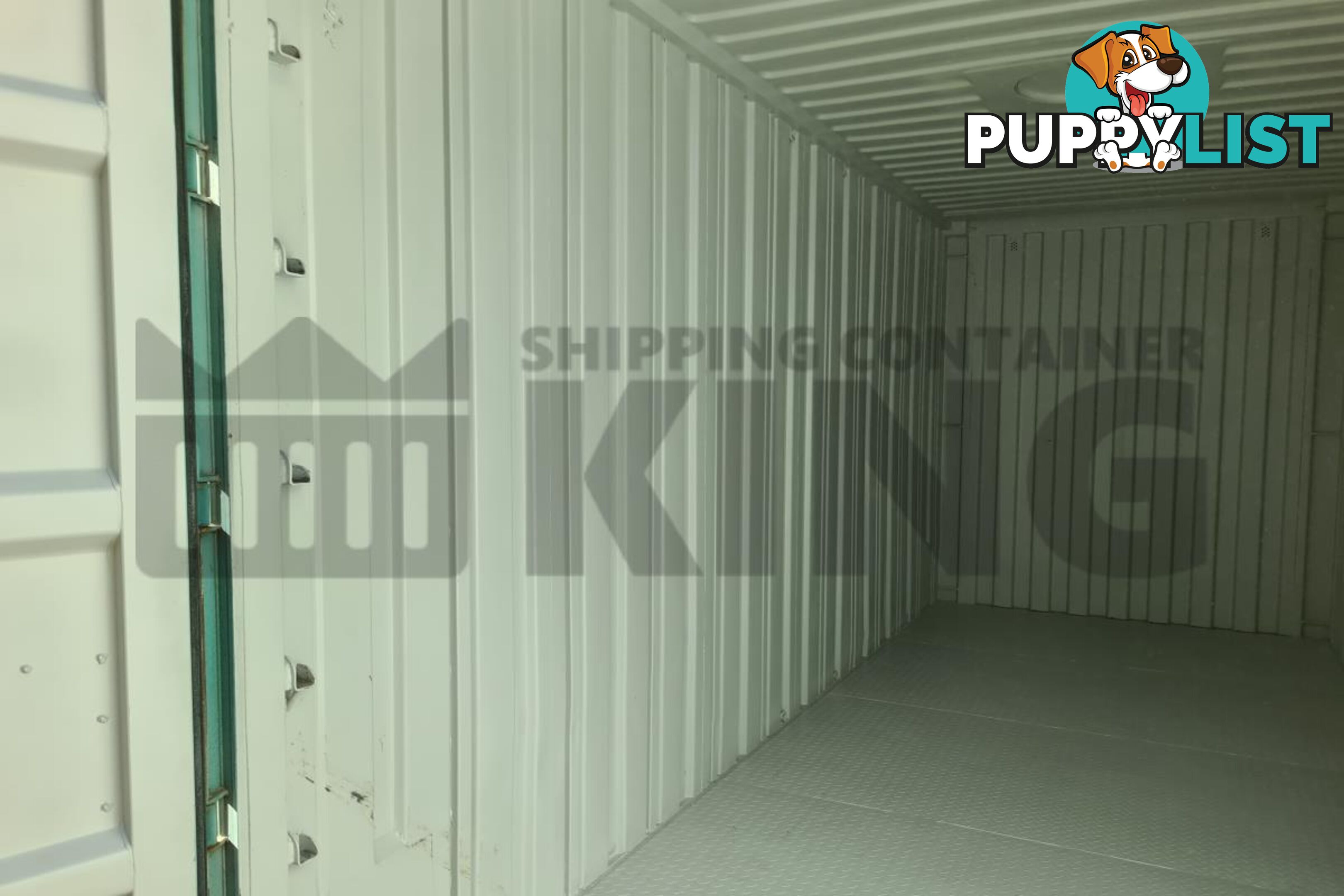 20' HIGH CUBE BULKER SHIPPING CONTAINER (STEEL FLOOR WITH ROOF HATCHES, 2 PALLETS WIDE)