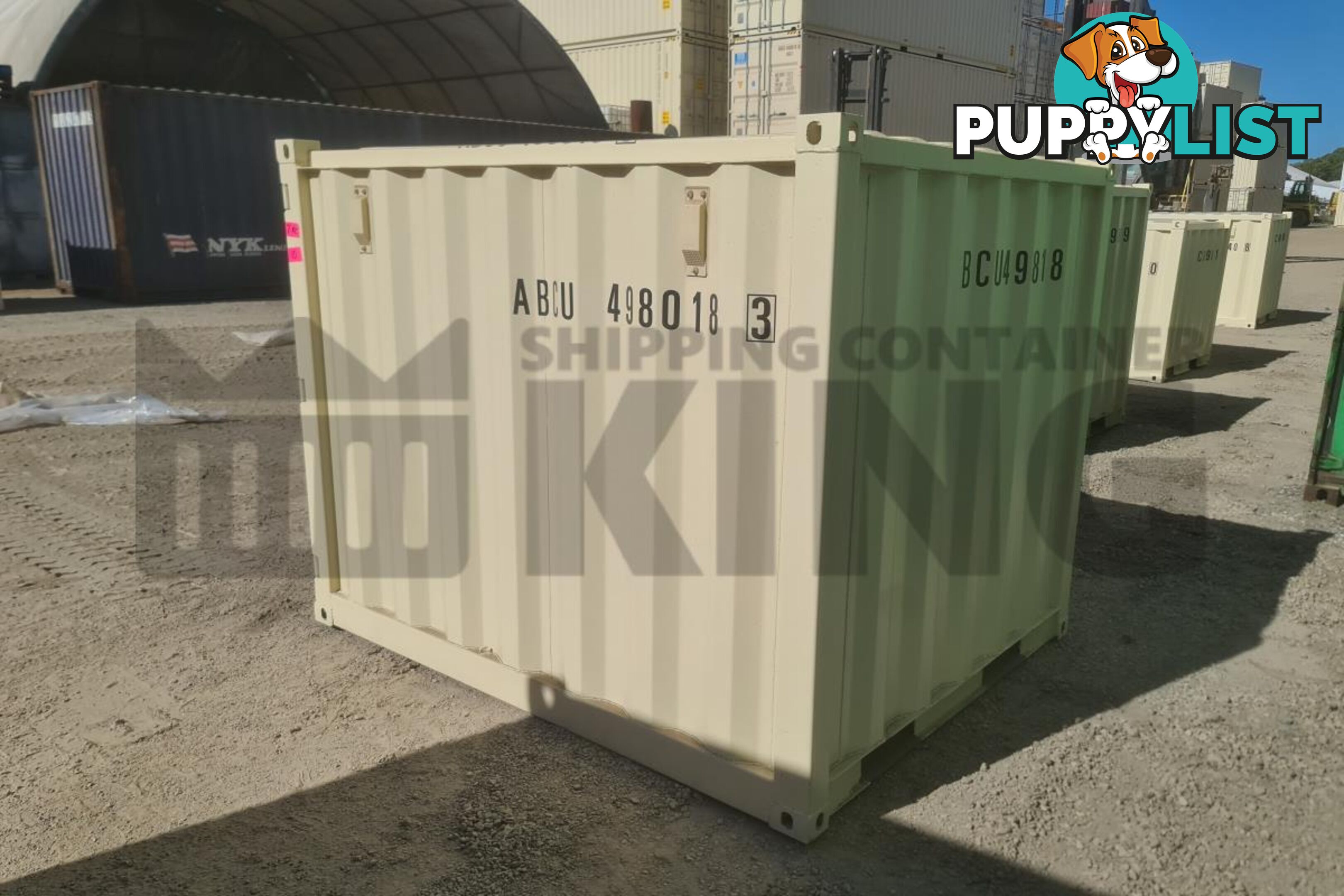 7' MINI CUBE SHIPPING CONTAINER - in Brisbane