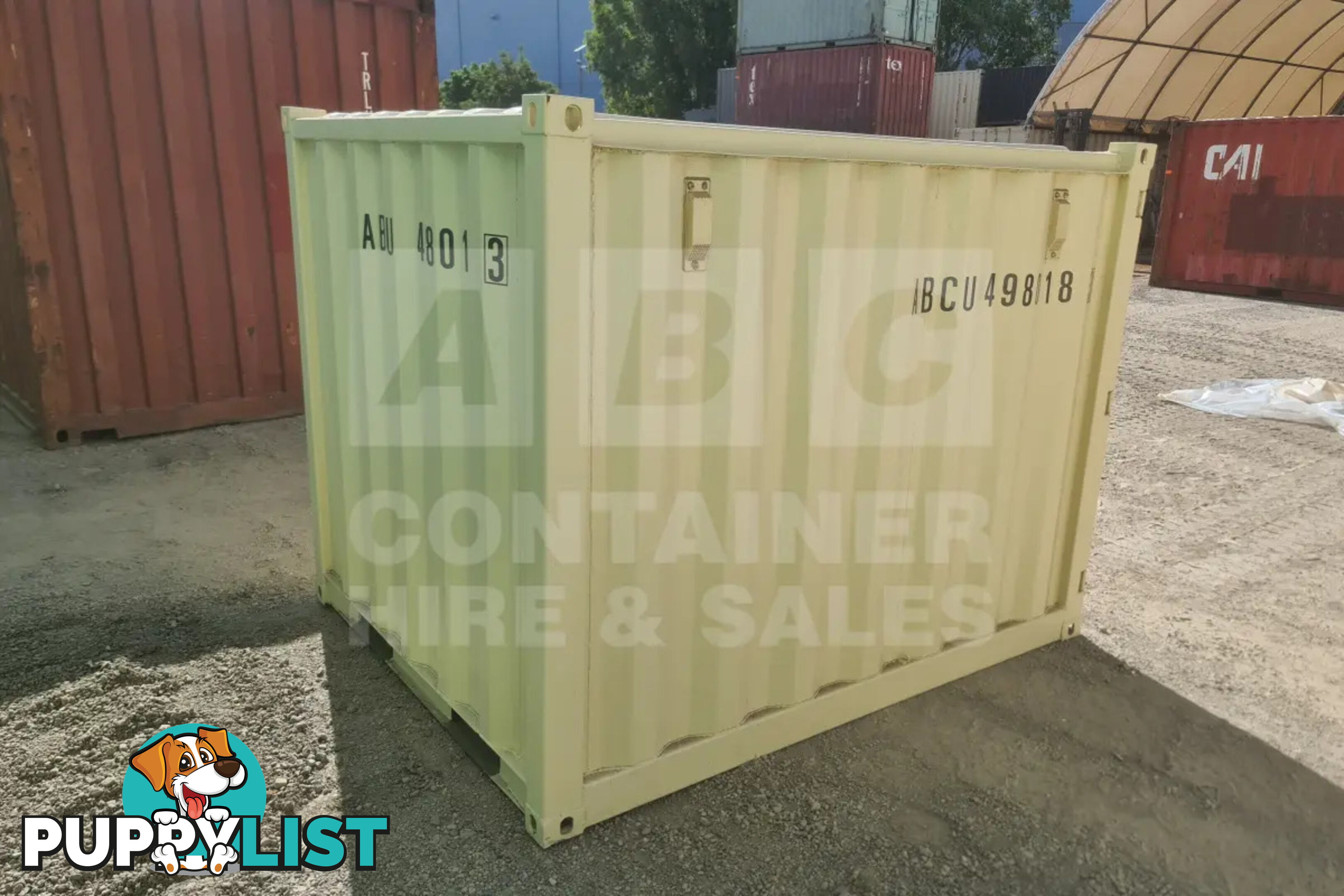 7' MINI CUBE SHIPPING CONTAINER - in Brisbane