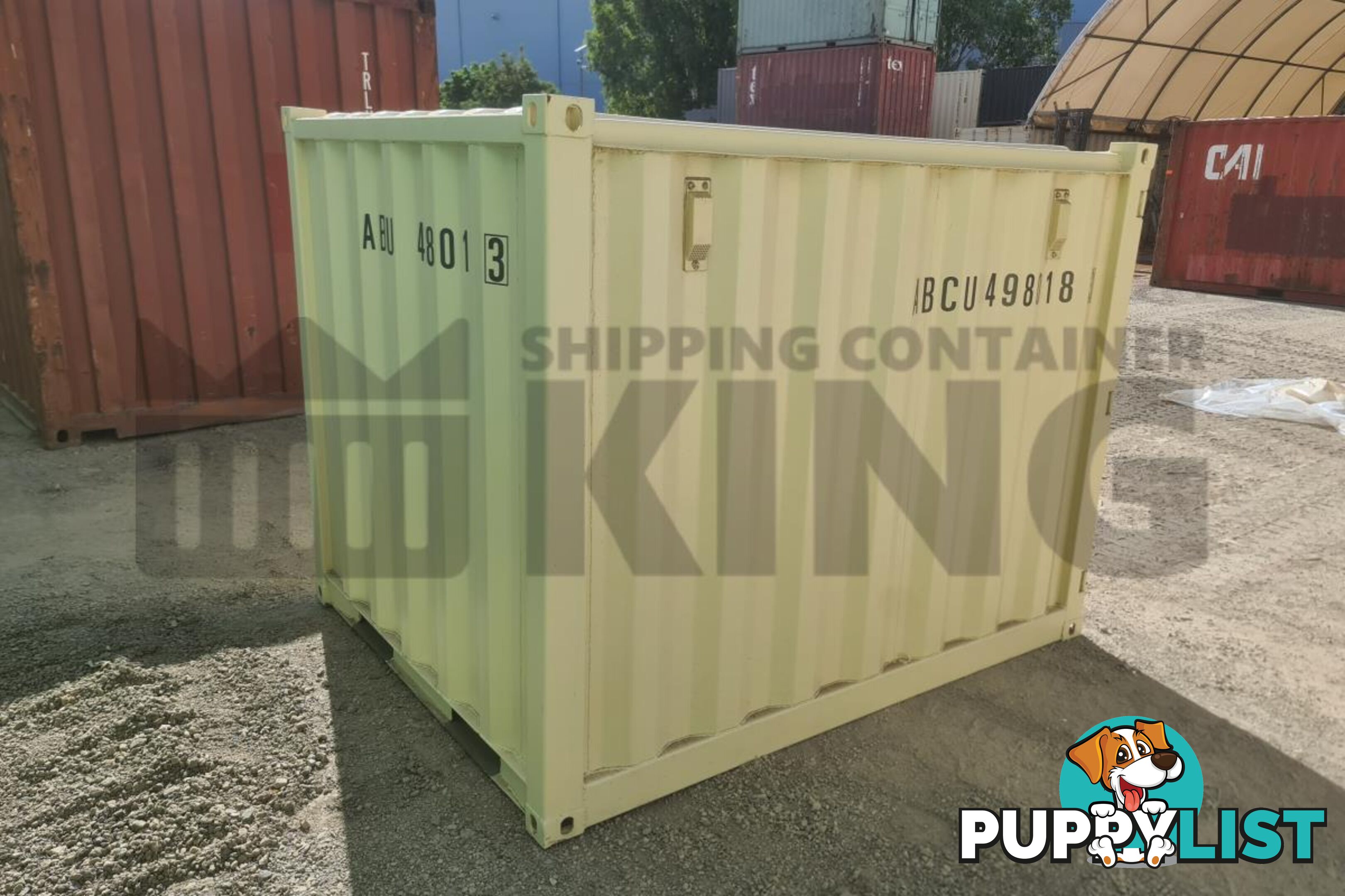 7' MINI CUBE SHIPPING CONTAINER - in Brisbane