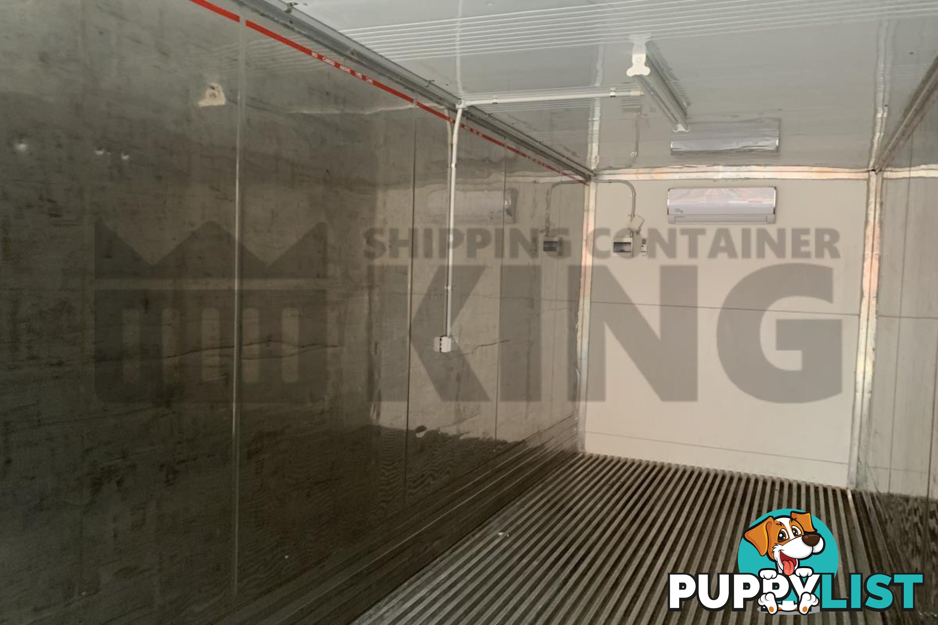 40' HIGH CUBE SHIPPING CONTAINER (NON-OPERATIONAL, MODIFIED)