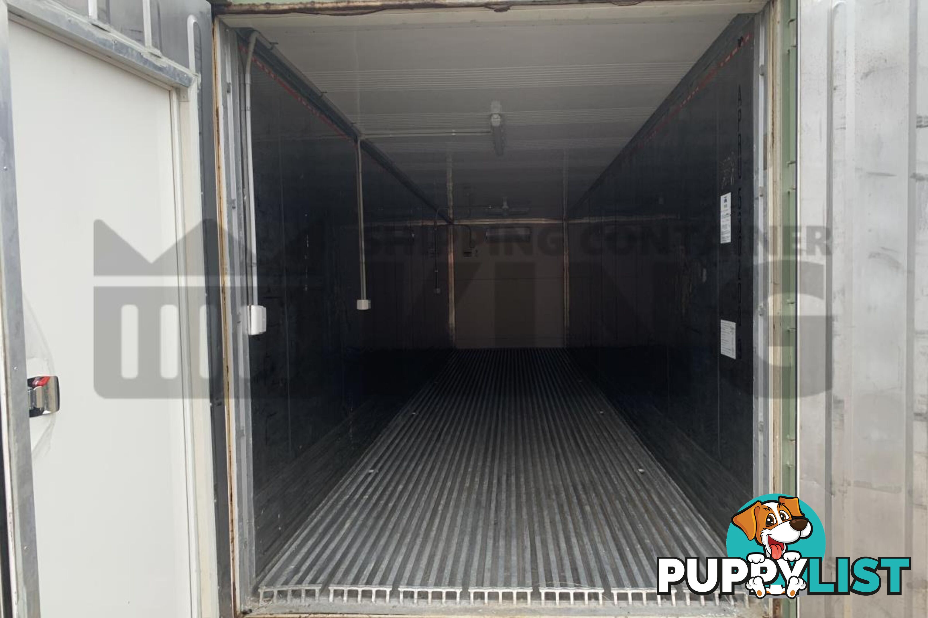 40' HIGH CUBE SHIPPING CONTAINER (NON-OPERATIONAL, MODIFIED)