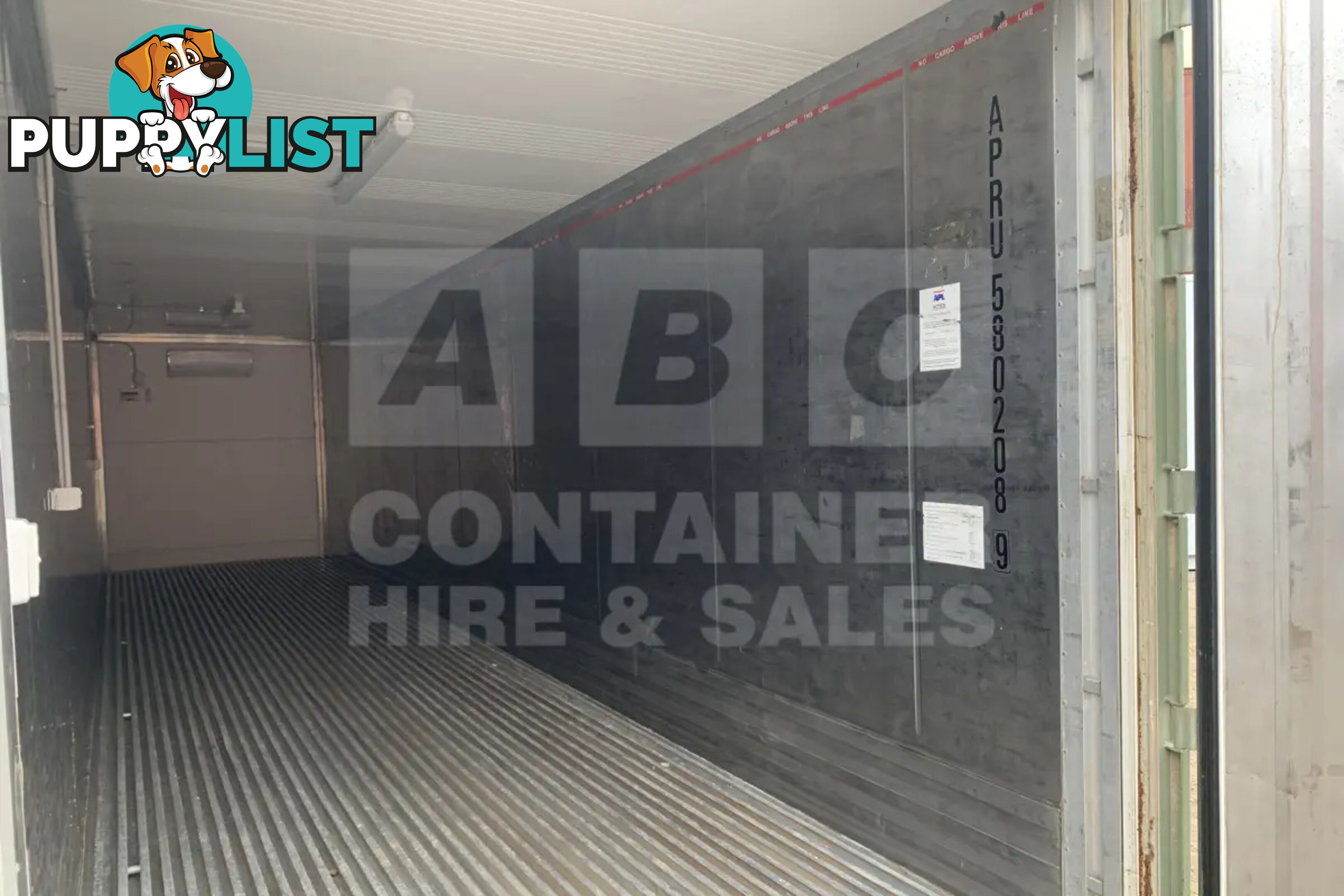 40' HIGH CUBE SHIPPING CONTAINER (NON-OPERATIONAL, MODIFIED)