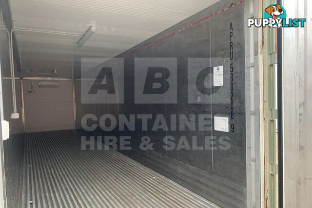 40' HIGH CUBE SHIPPING CONTAINER (NON-OPERATIONAL, MODIFIED)