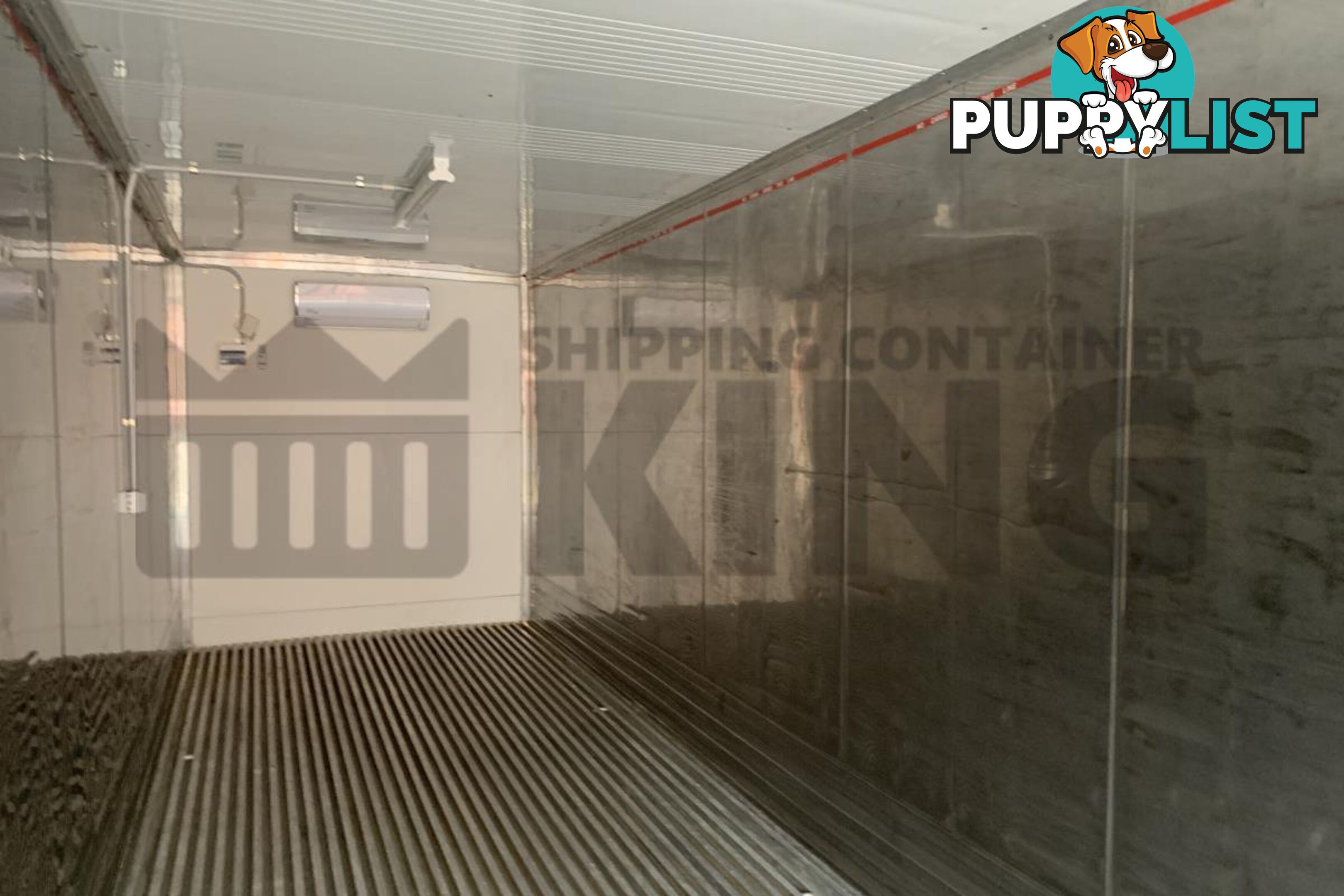 40' HIGH CUBE SHIPPING CONTAINER (NON-OPERATIONAL, MODIFIED)