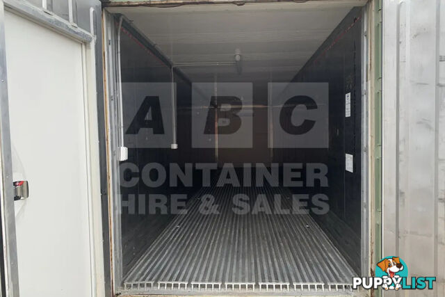 40' HIGH CUBE SHIPPING CONTAINER (NON-OPERATIONAL, MODIFIED)