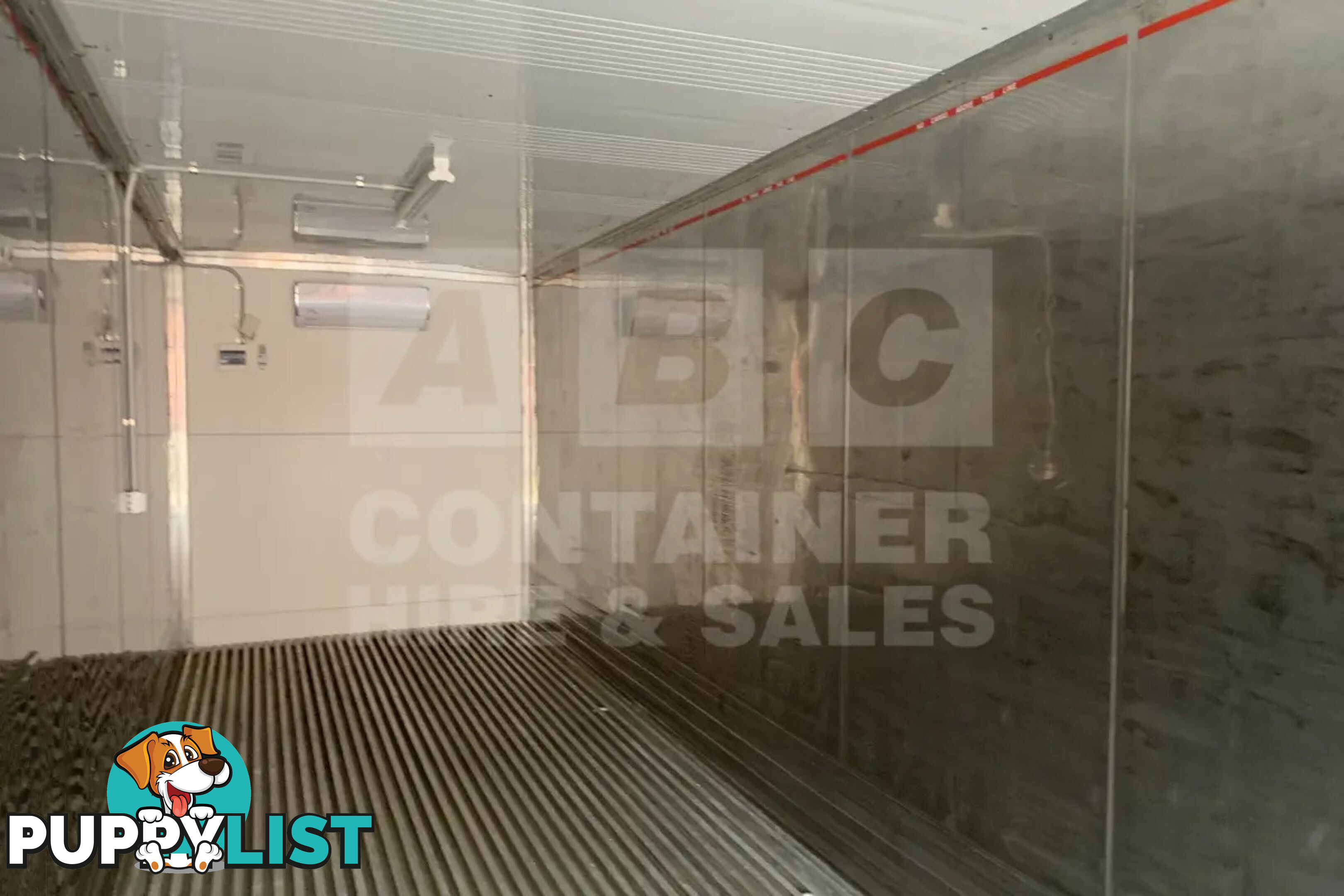40' HIGH CUBE SHIPPING CONTAINER (NON-OPERATIONAL, MODIFIED)