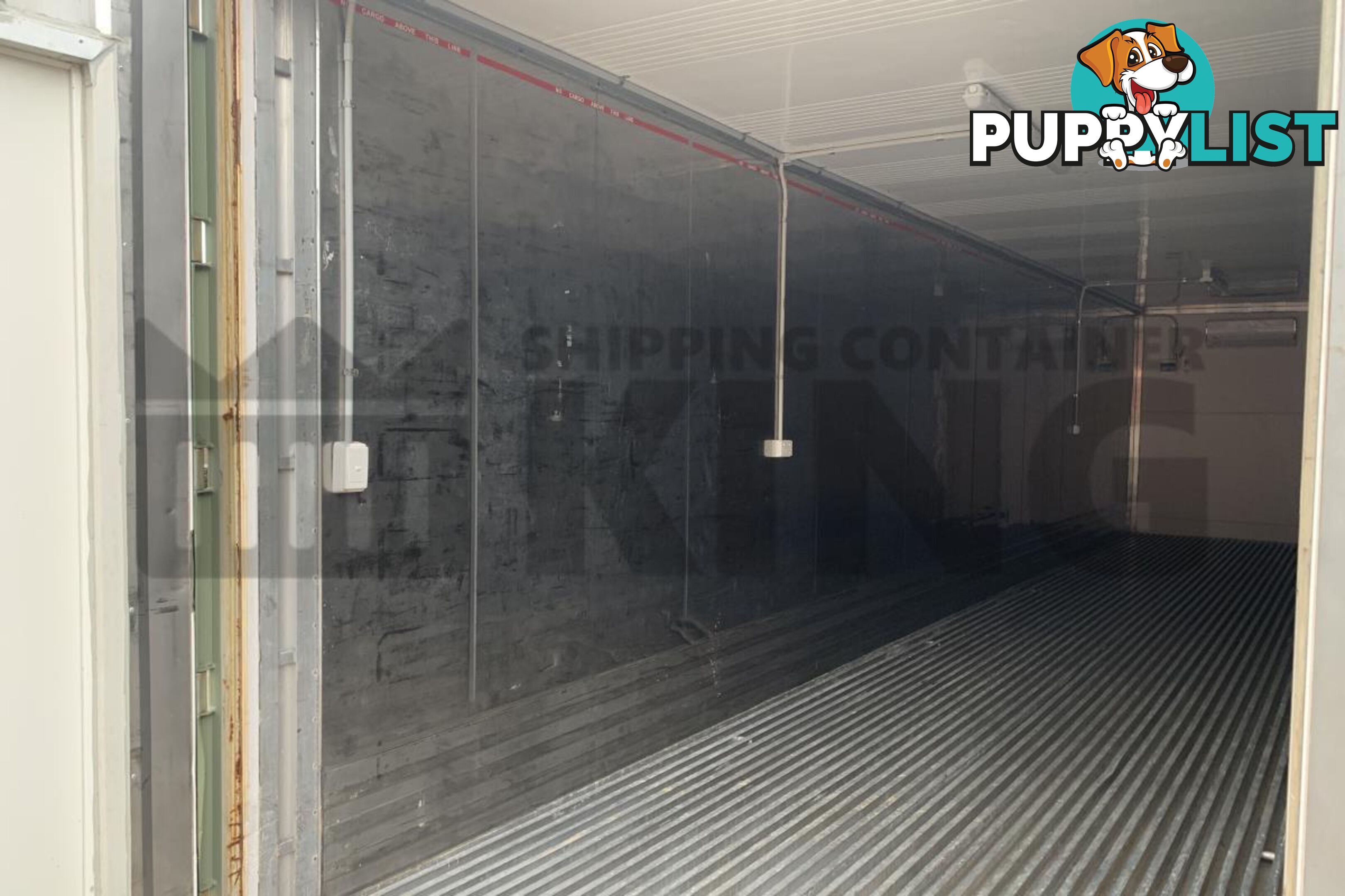 40' HIGH CUBE SHIPPING CONTAINER (NON-OPERATIONAL, MODIFIED)