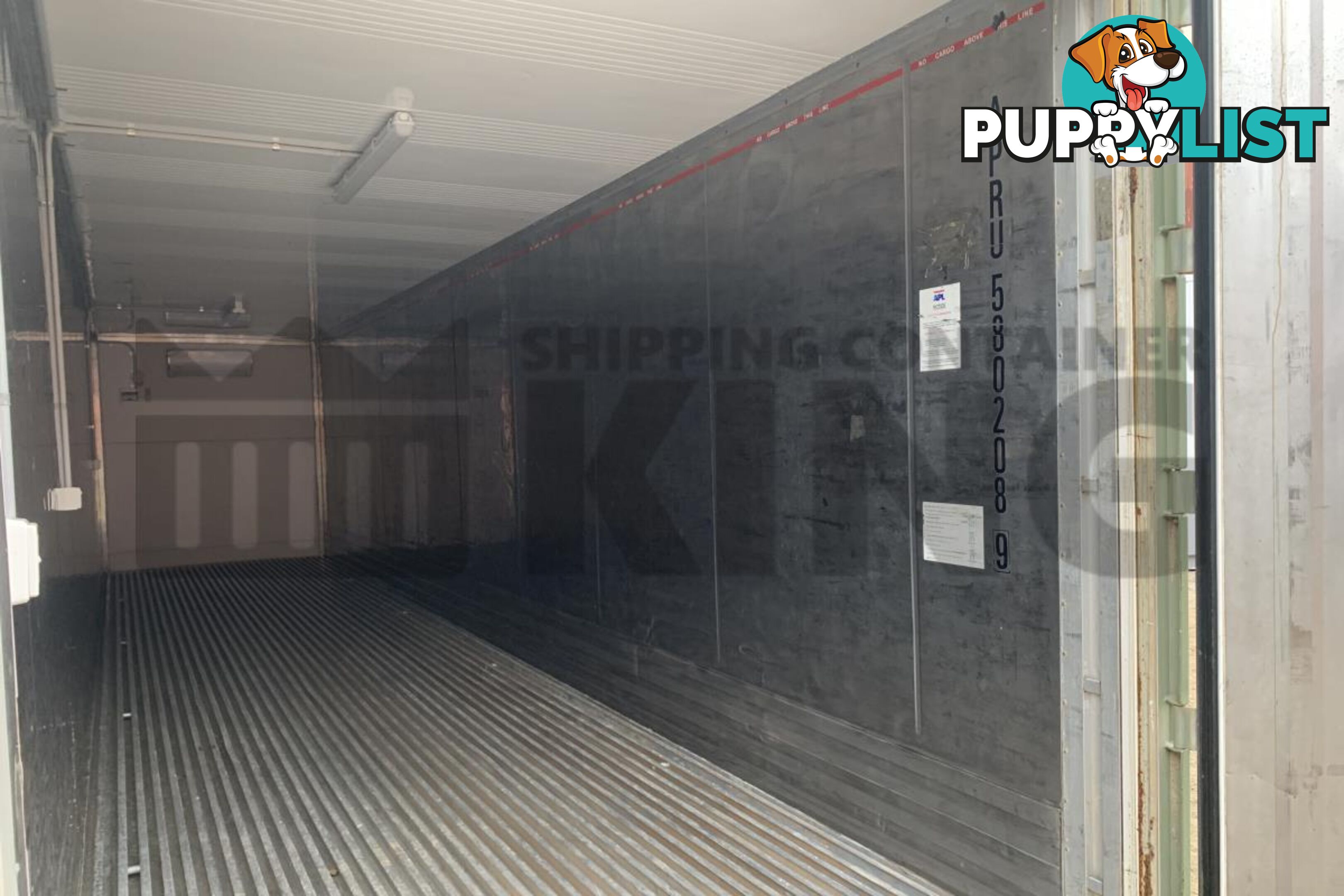 40' HIGH CUBE SHIPPING CONTAINER (NON-OPERATIONAL, MODIFIED)