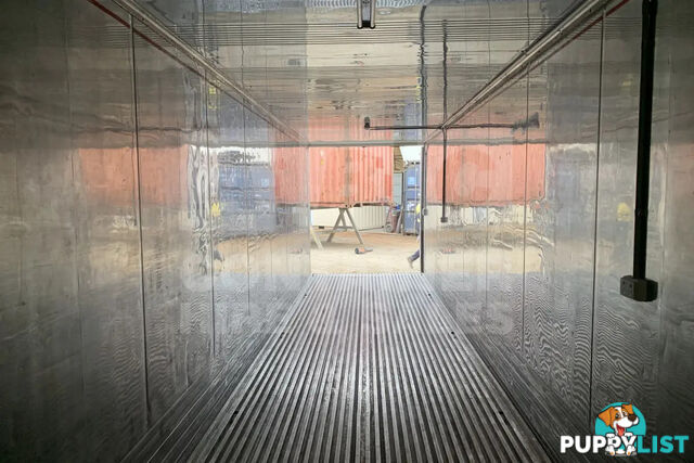 40' HIGH CUBE SHIPPING CONTAINER (NON-OPERATIONAL, MODIFIED)