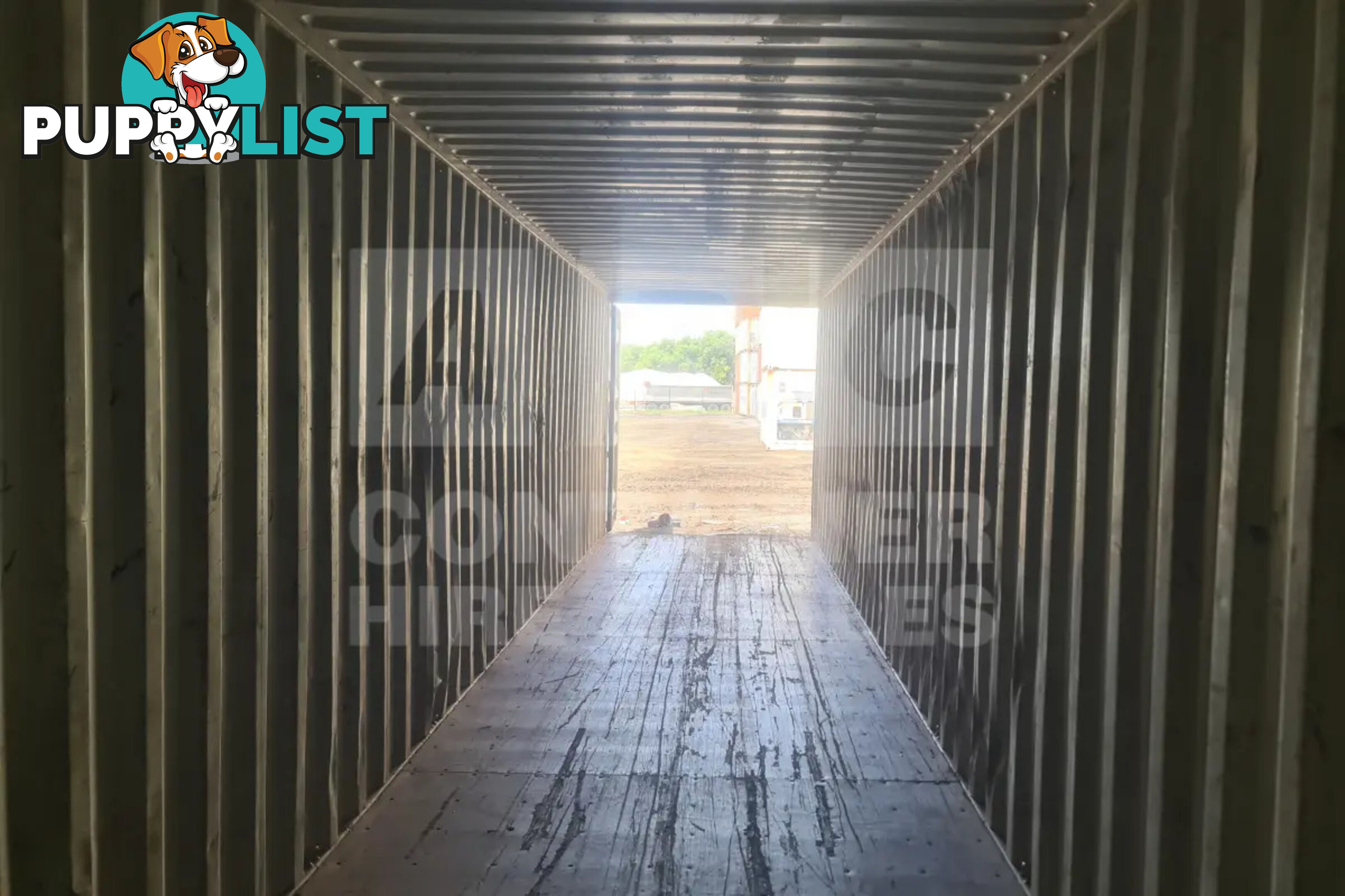 40' HIGH CUBE SHIPPING CONTAINER