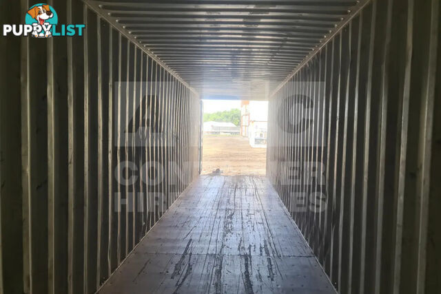 40' HIGH CUBE SHIPPING CONTAINER