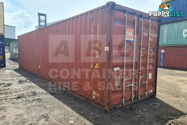 40' HIGH CUBE SHIPPING CONTAINER