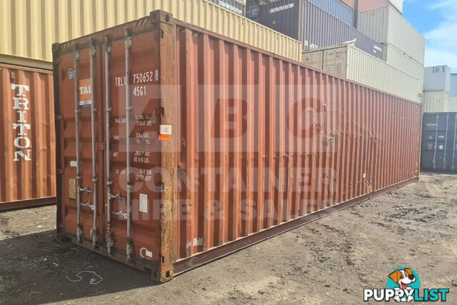 40' HIGH CUBE SHIPPING CONTAINER