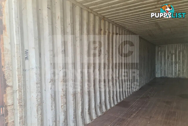 40' HIGH CUBE SHIPPING CONTAINER