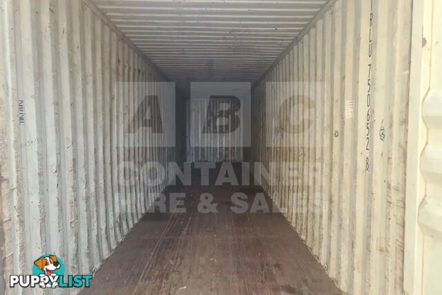 40' HIGH CUBE SHIPPING CONTAINER