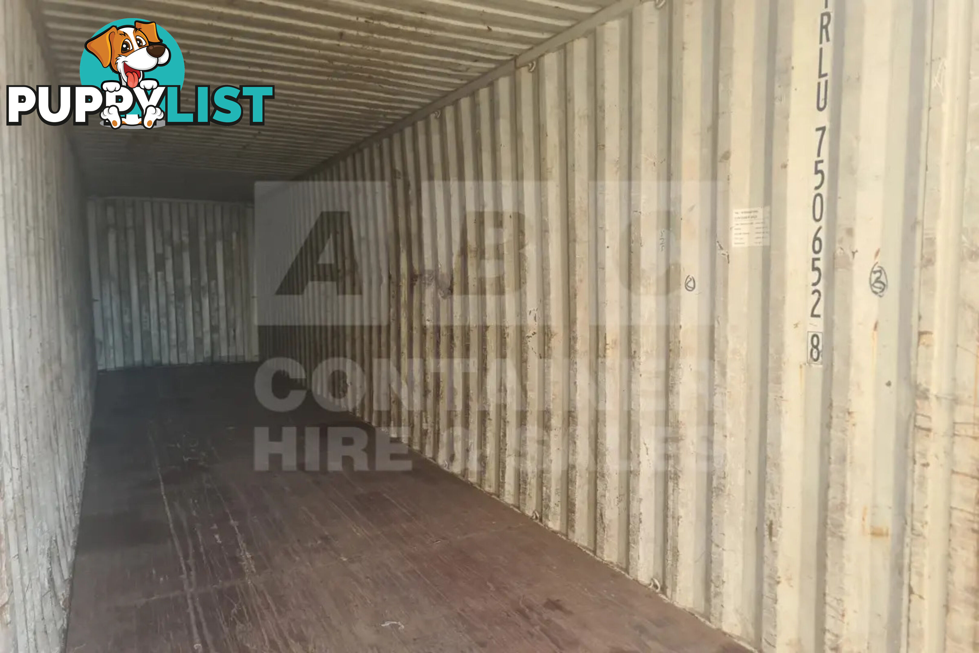 40' HIGH CUBE SHIPPING CONTAINER
