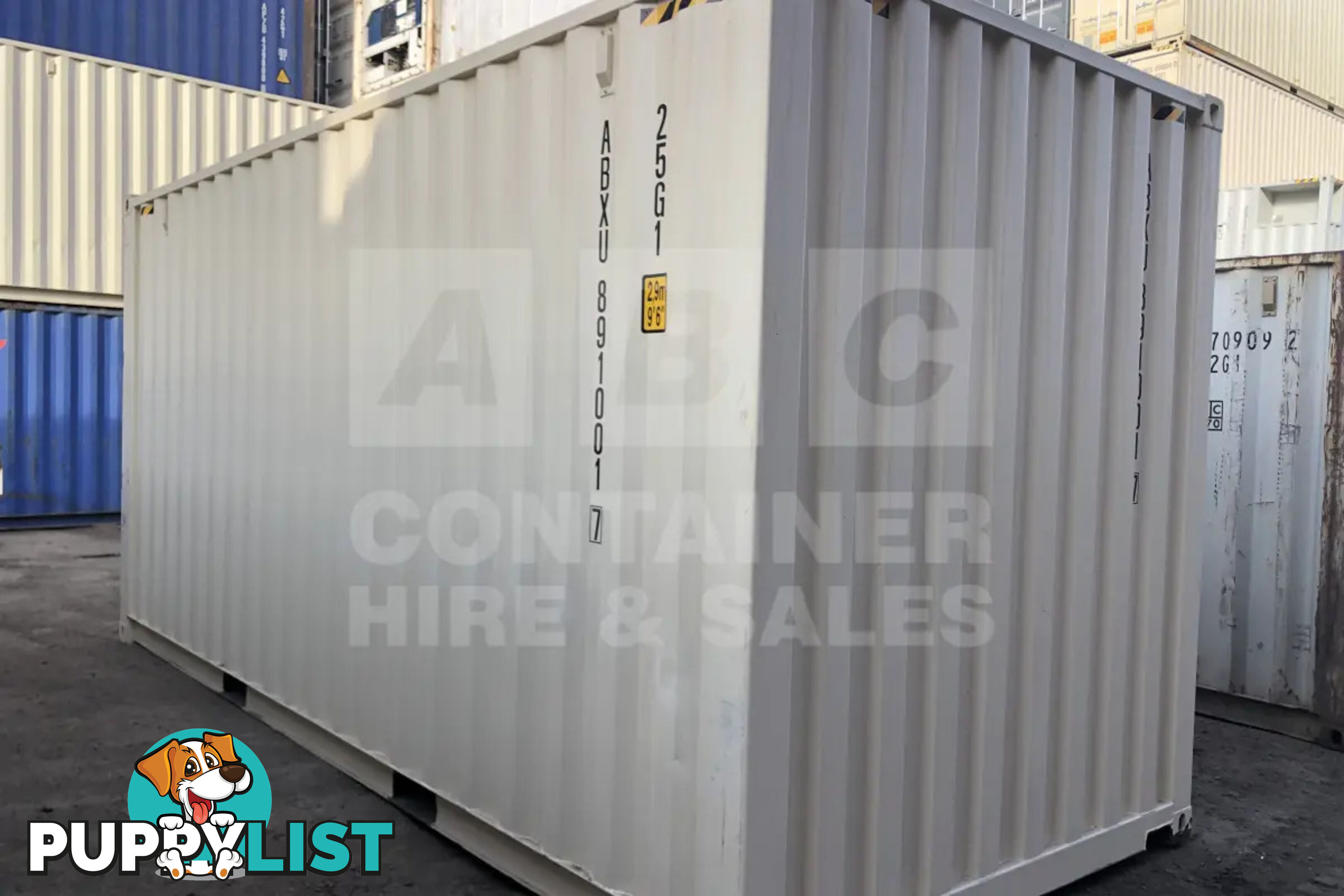 20' HIGH CUBE SHIPPING CONTAINER (STEEL FLOOR) - in Brisbane