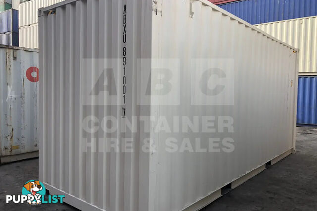 20' HIGH CUBE SHIPPING CONTAINER (STEEL FLOOR) - in Brisbane