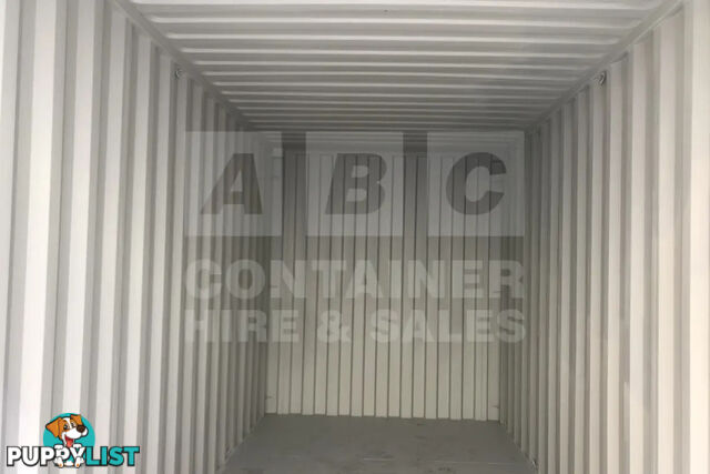 20' HIGH CUBE SHIPPING CONTAINER (STEEL FLOOR) - in Brisbane