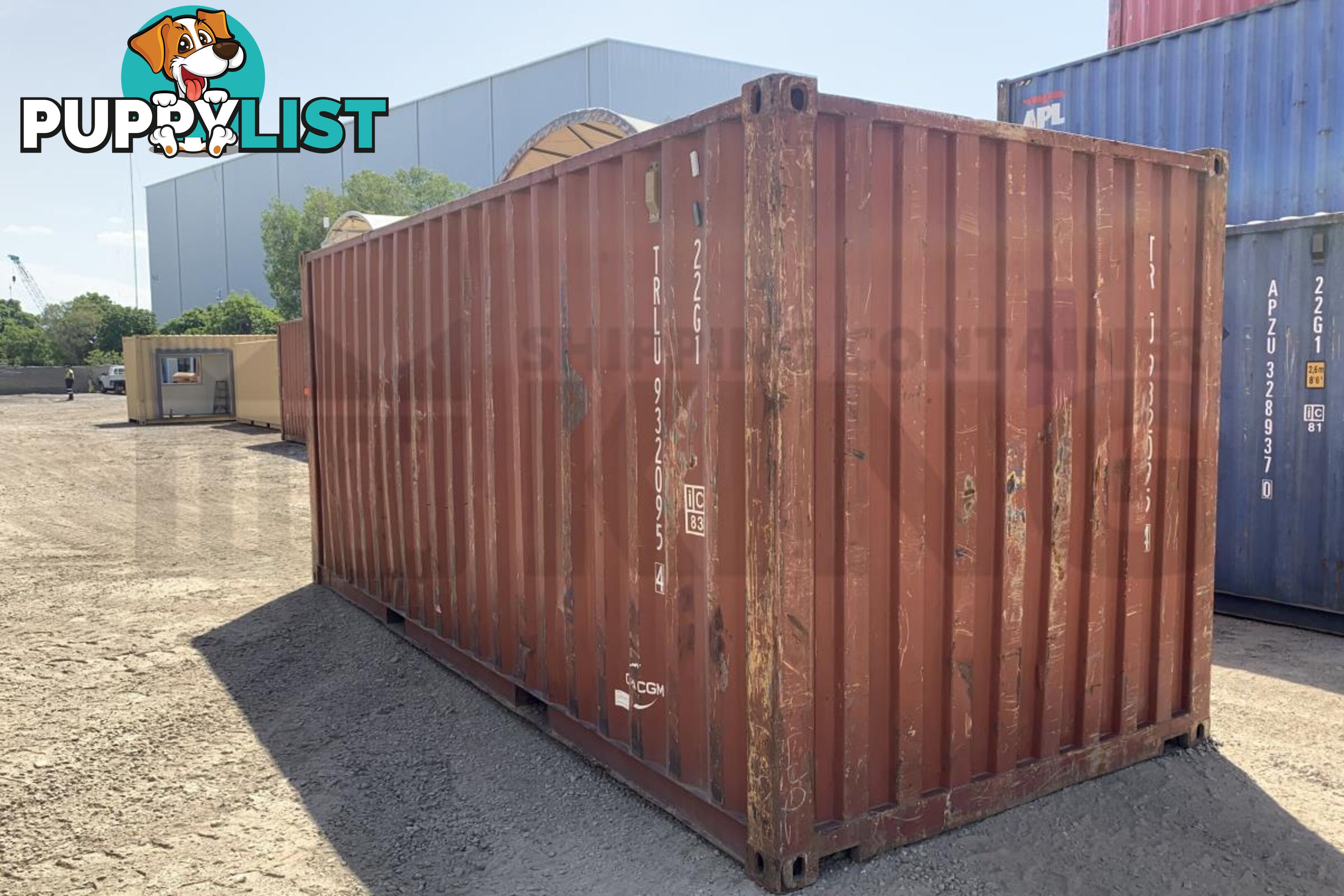 20' STANDARD HEIGHT SHIPPING CONTAINER - in Brisbane