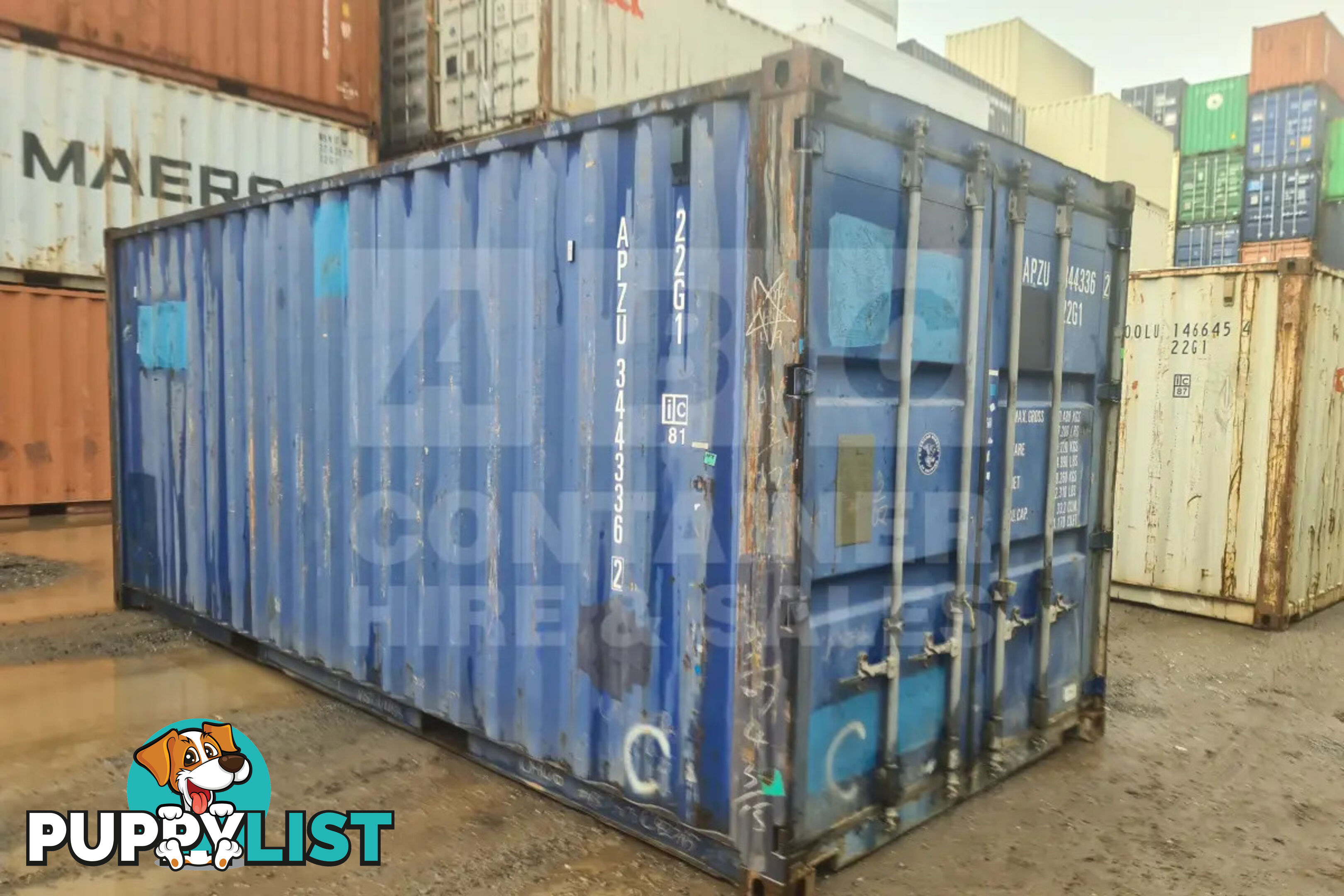 20' STANDARD HEIGHT SHIPPING CONTAINER