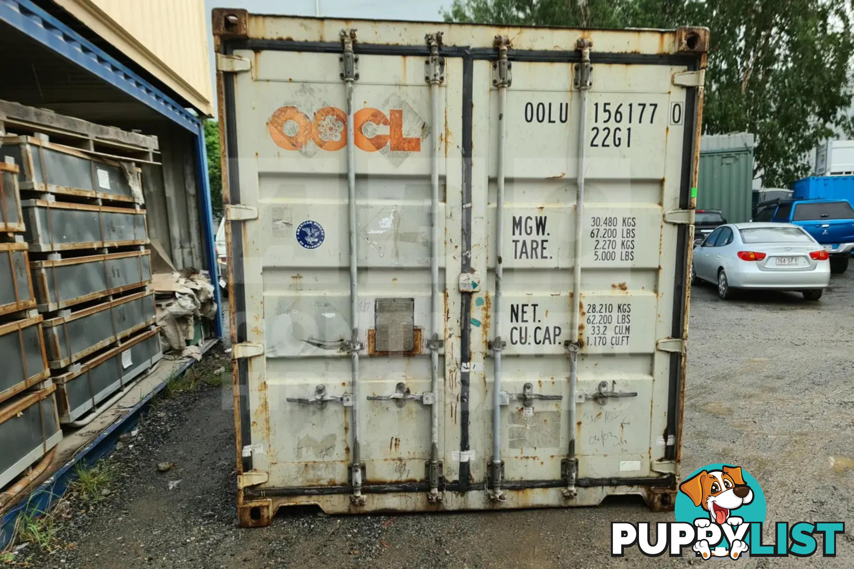 20' STANDARD HEIGHT SHIPPING CONTAINER