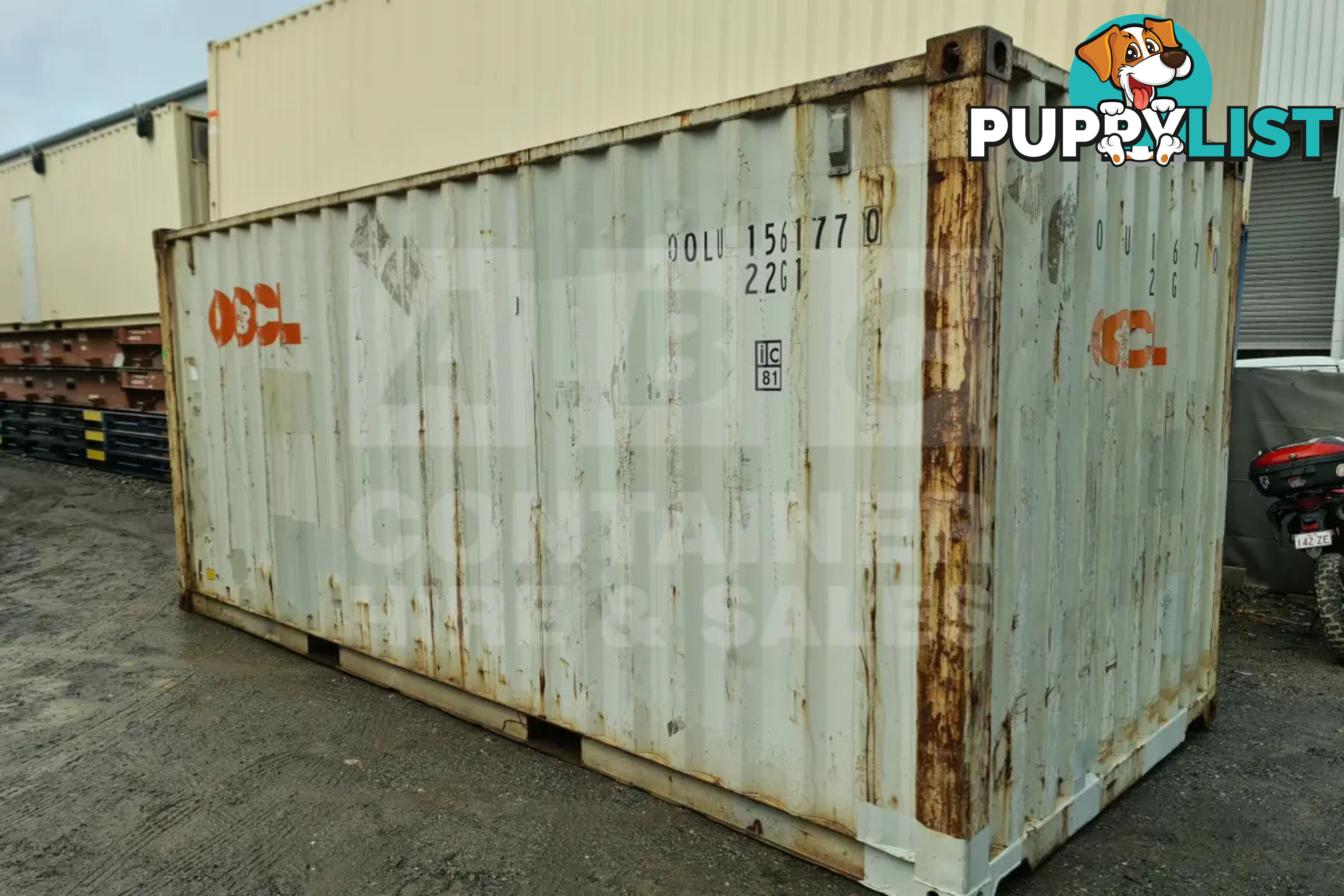 20' STANDARD HEIGHT SHIPPING CONTAINER