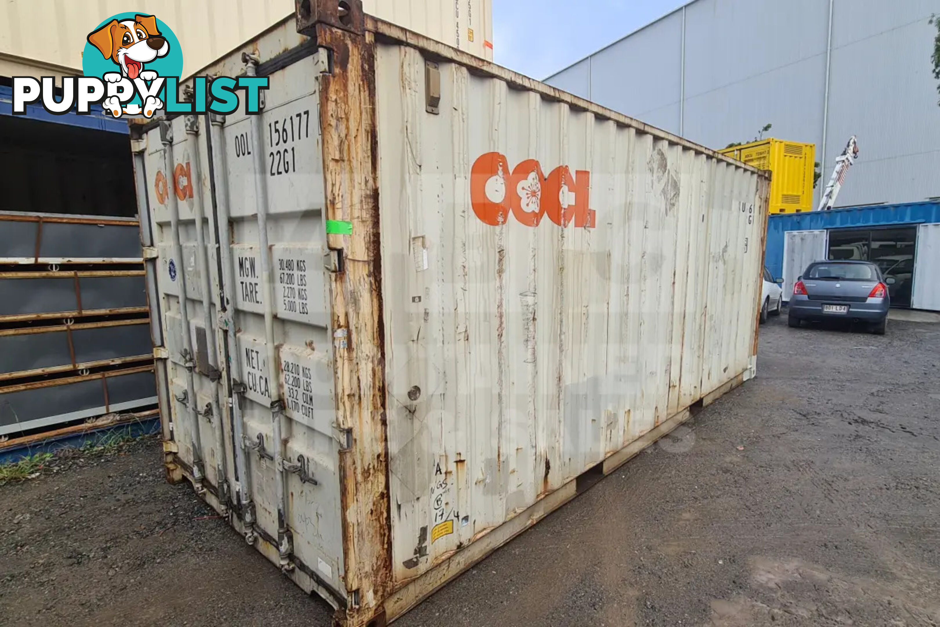 20' STANDARD HEIGHT SHIPPING CONTAINER