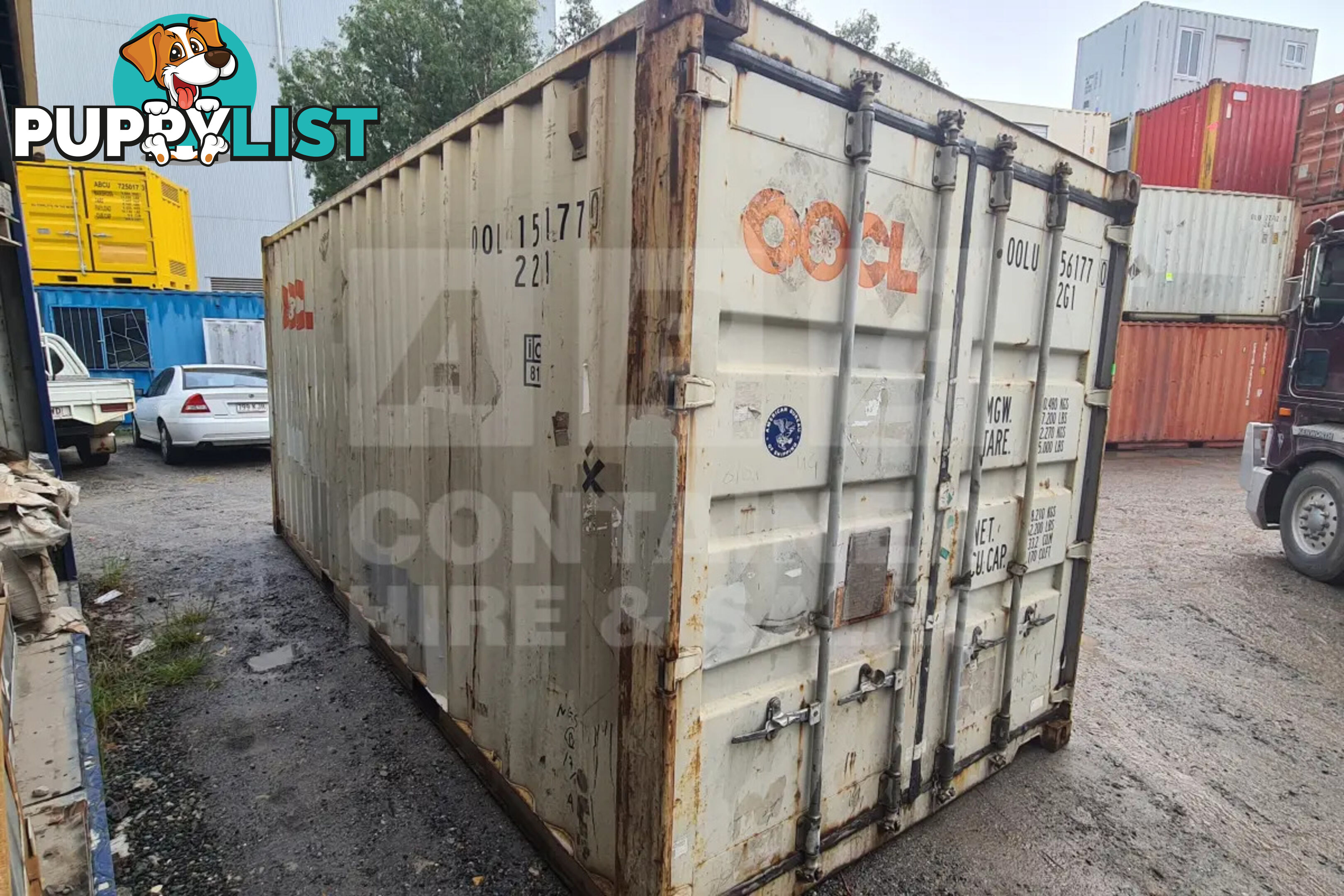 20' STANDARD HEIGHT SHIPPING CONTAINER