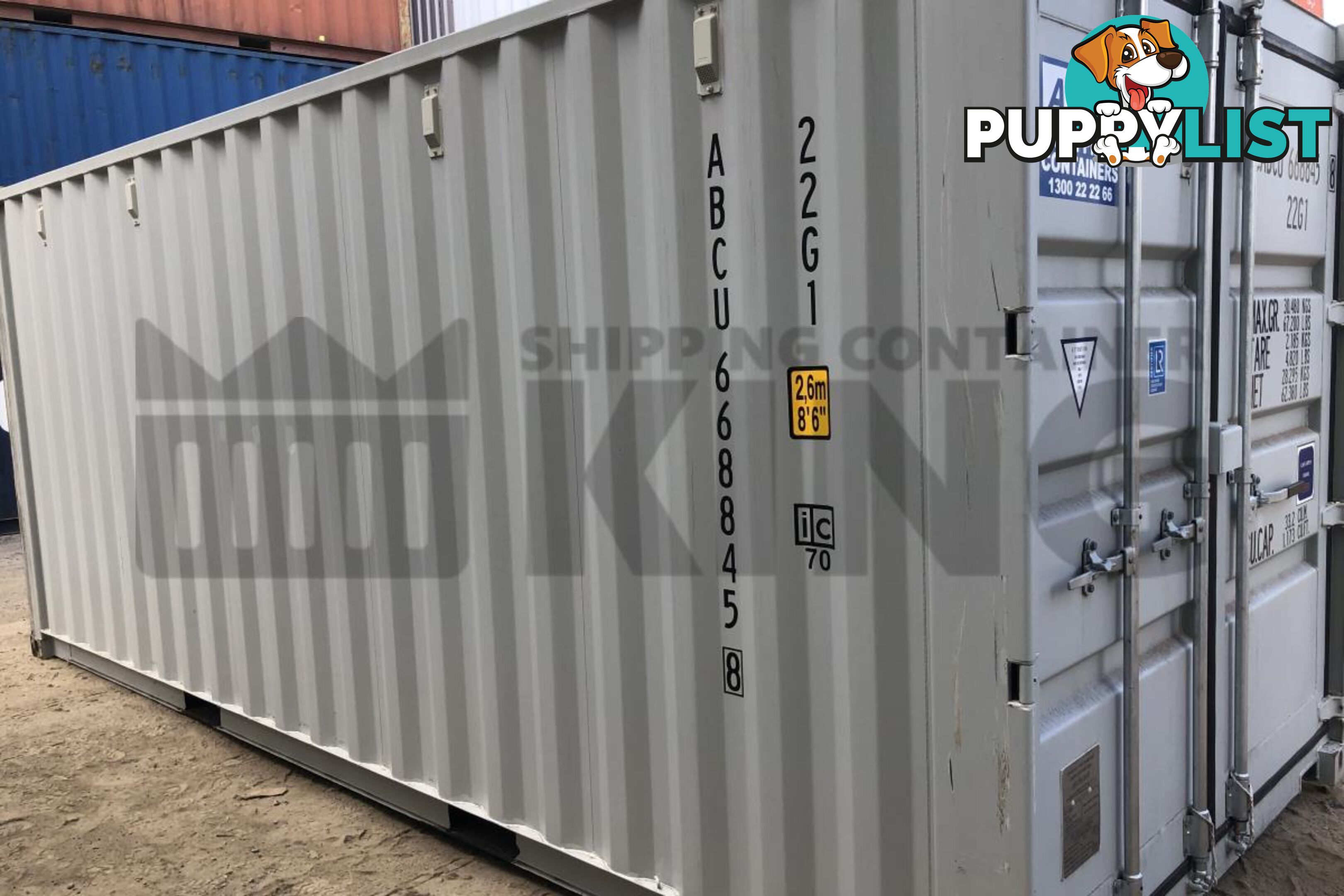 20' STANDARD HEIGHT SHIPPING CONTAINER