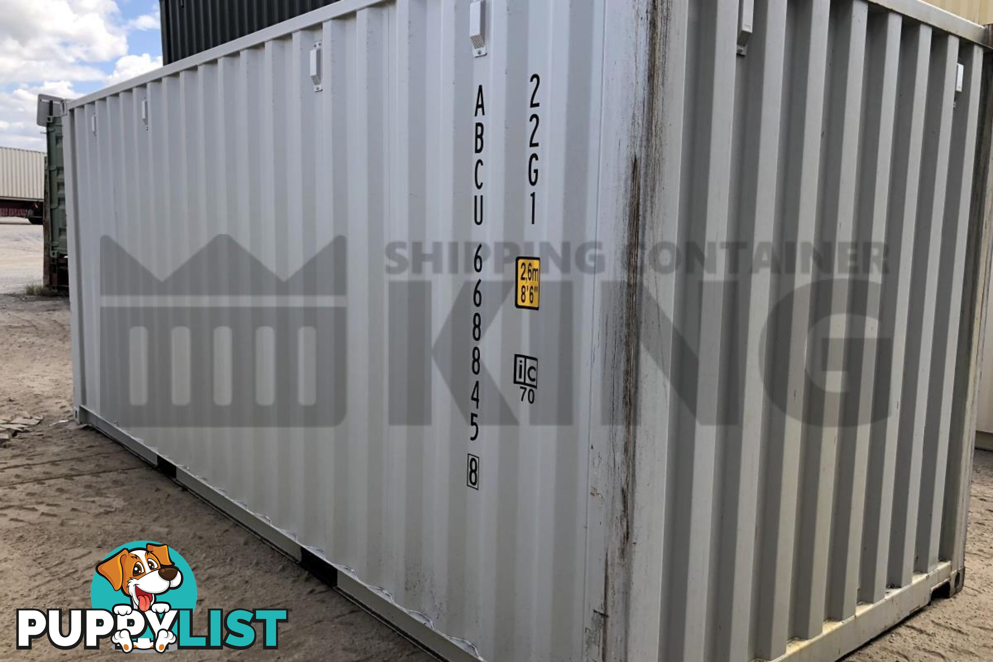 20' STANDARD HEIGHT SHIPPING CONTAINER