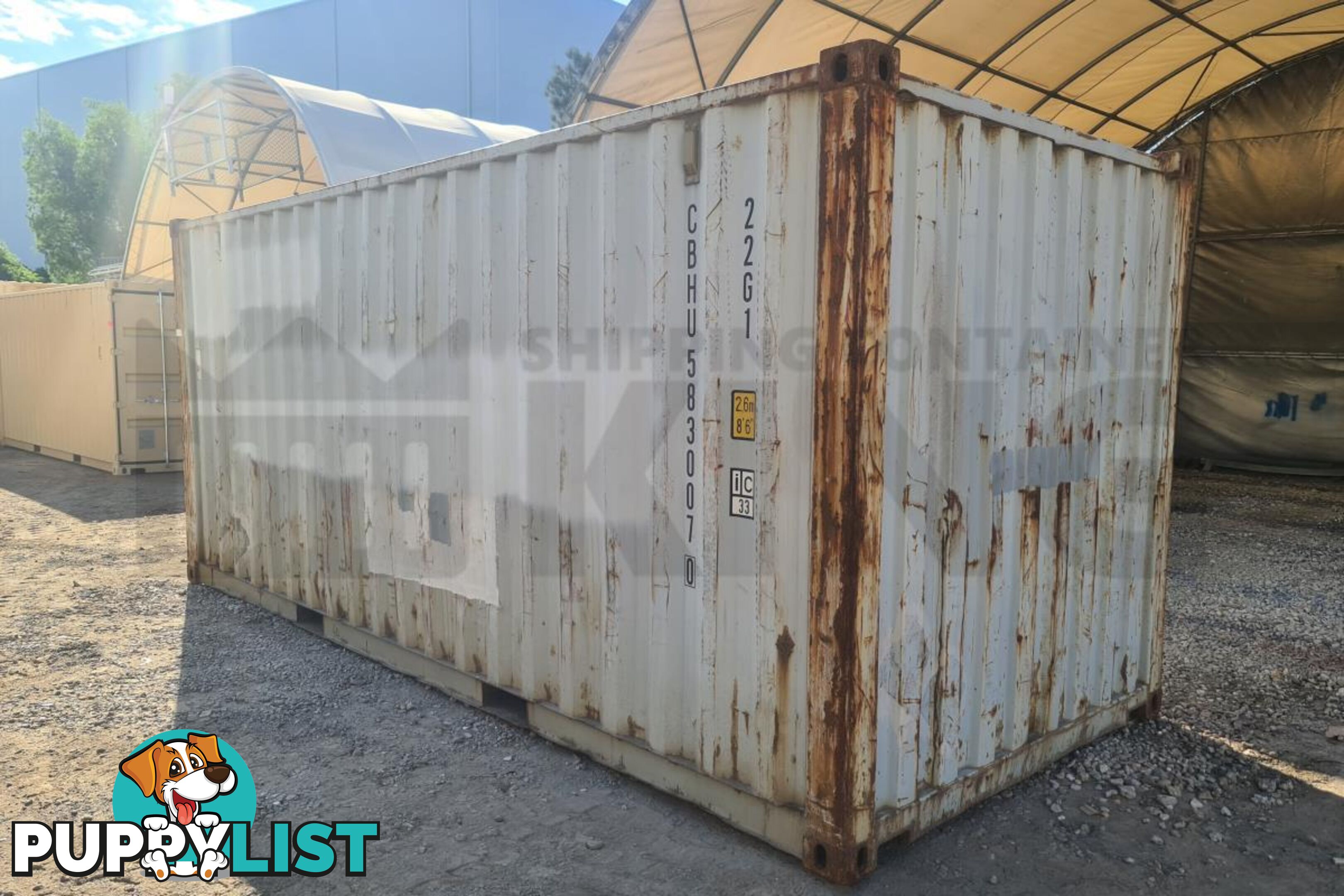 20' STANDARD HEIGHT SHIPPING CONTAINER - in Rockhampton