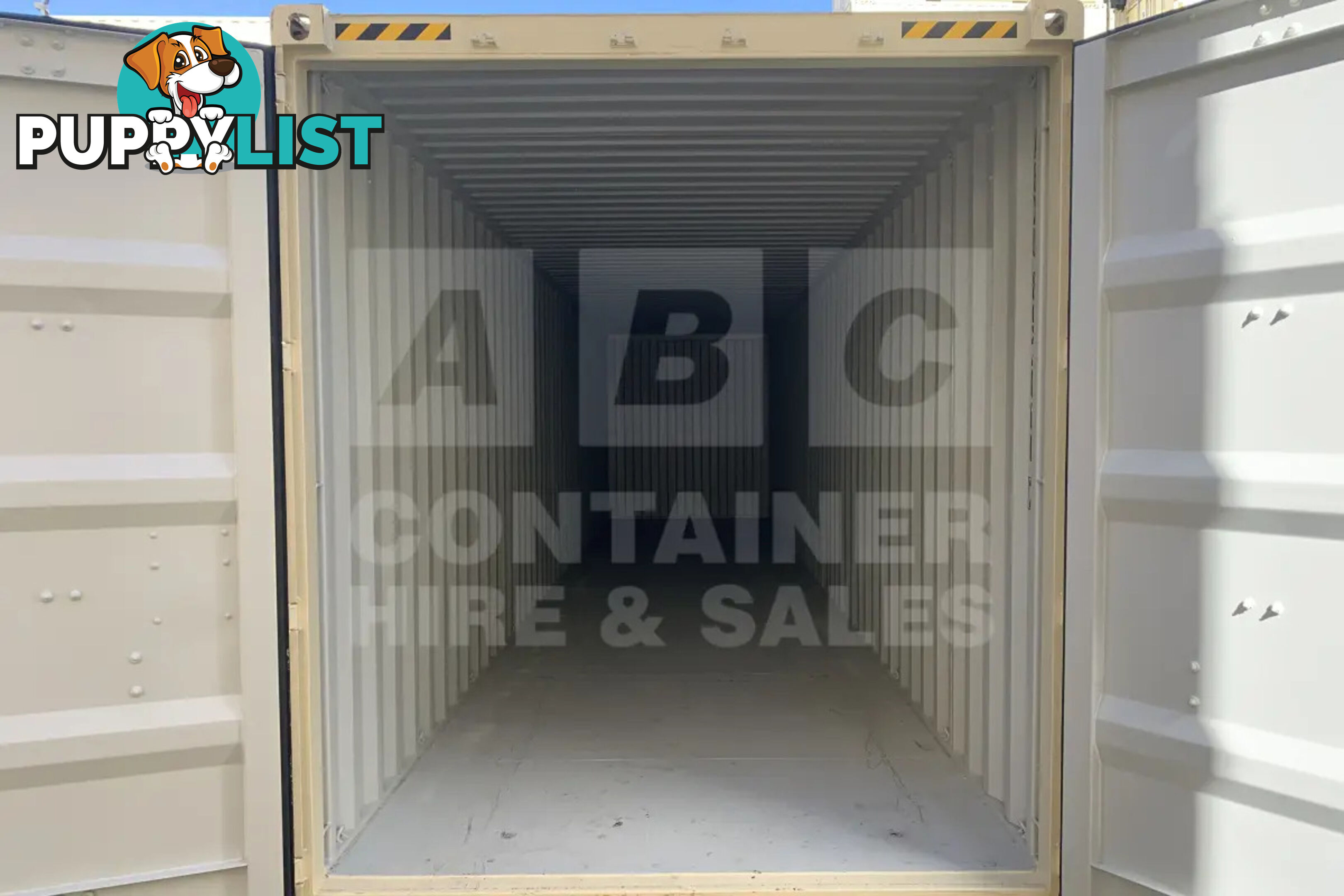 40' HIGH CUBE SHIPPING CONTAINER (STEEL FLOOR)