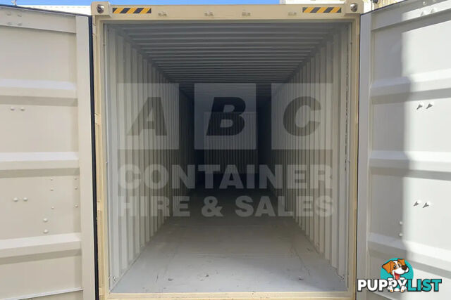 40' HIGH CUBE SHIPPING CONTAINER (STEEL FLOOR)