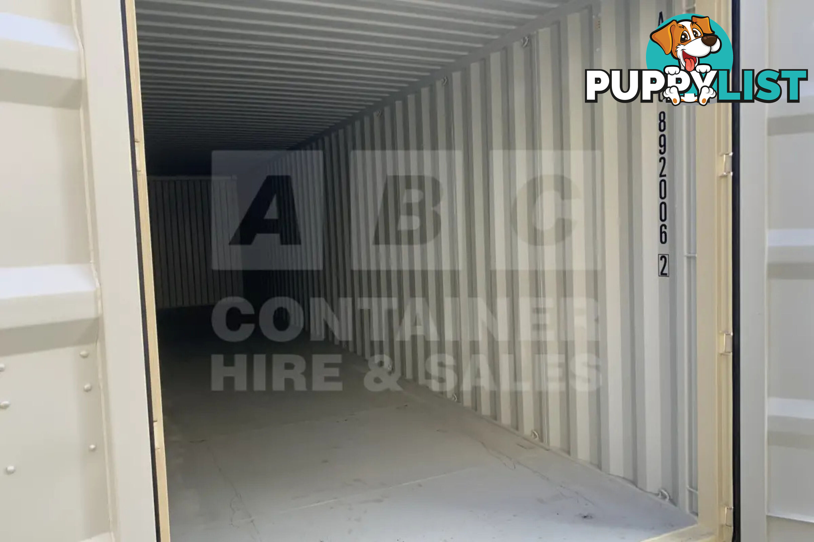 40' HIGH CUBE SHIPPING CONTAINER (STEEL FLOOR)