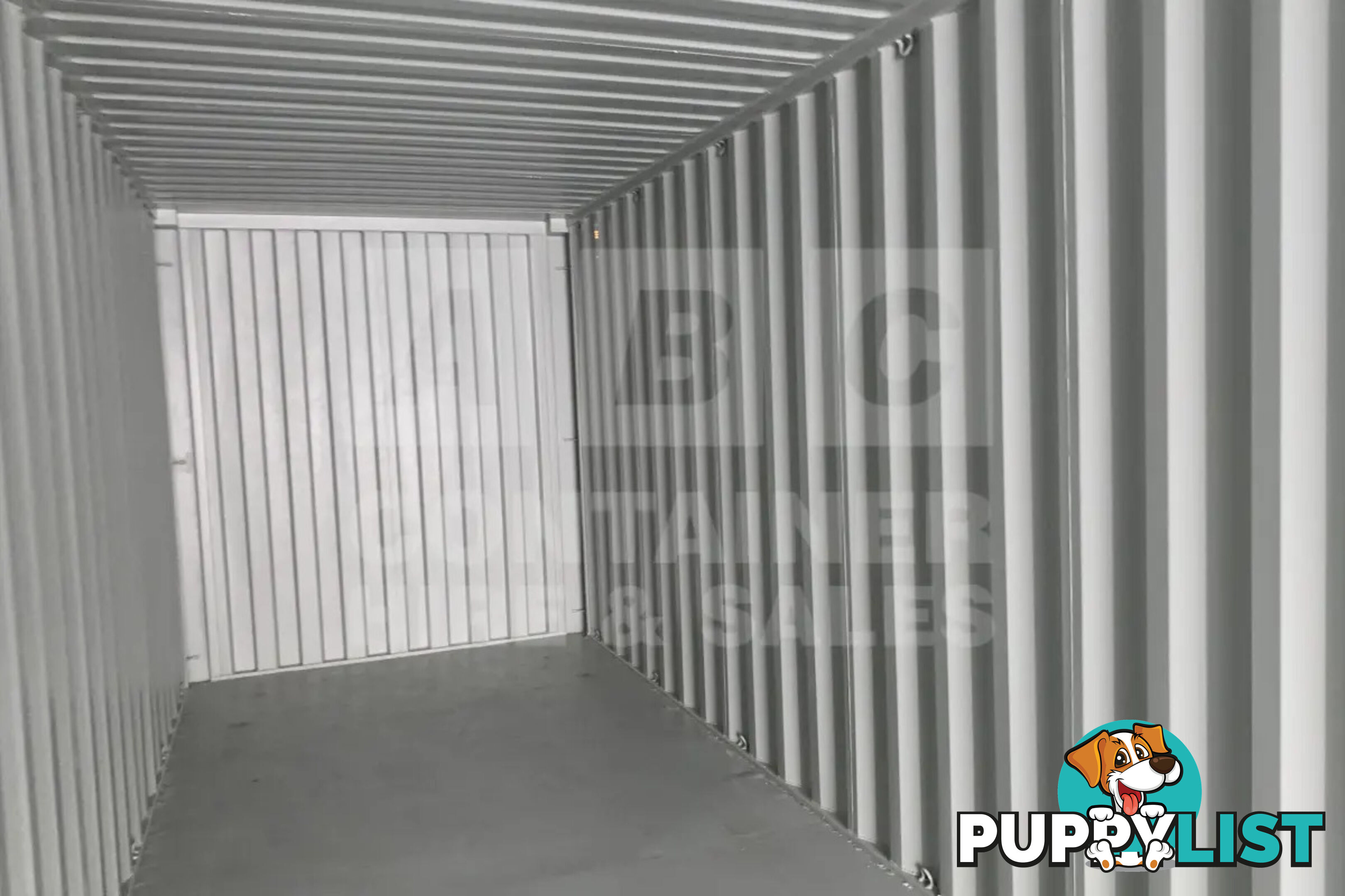 40' HIGH CUBE SHIPPING CONTAINER (STEEL FLOOR)