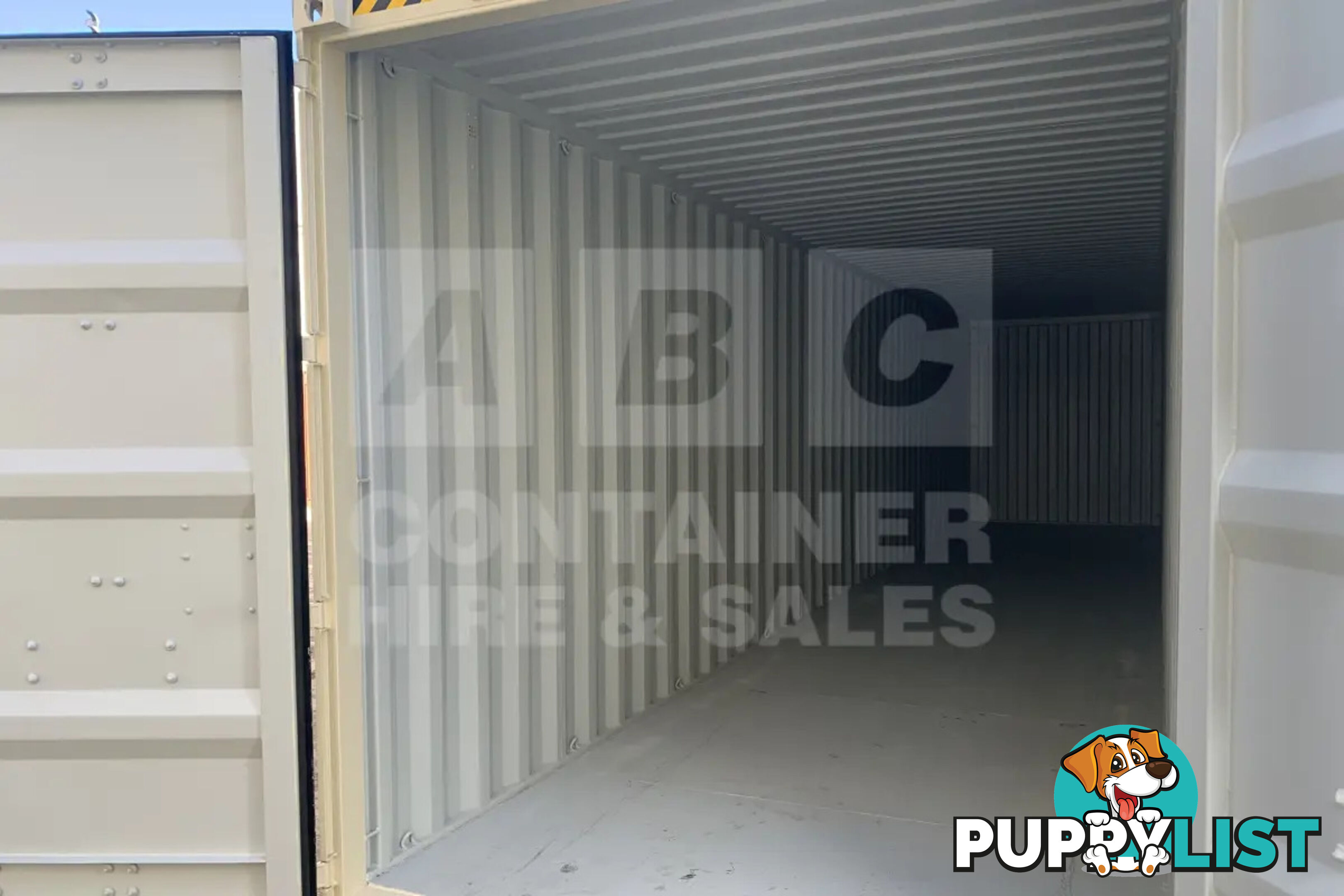 40' HIGH CUBE SHIPPING CONTAINER (STEEL FLOOR)