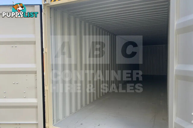 40' HIGH CUBE SHIPPING CONTAINER (STEEL FLOOR)