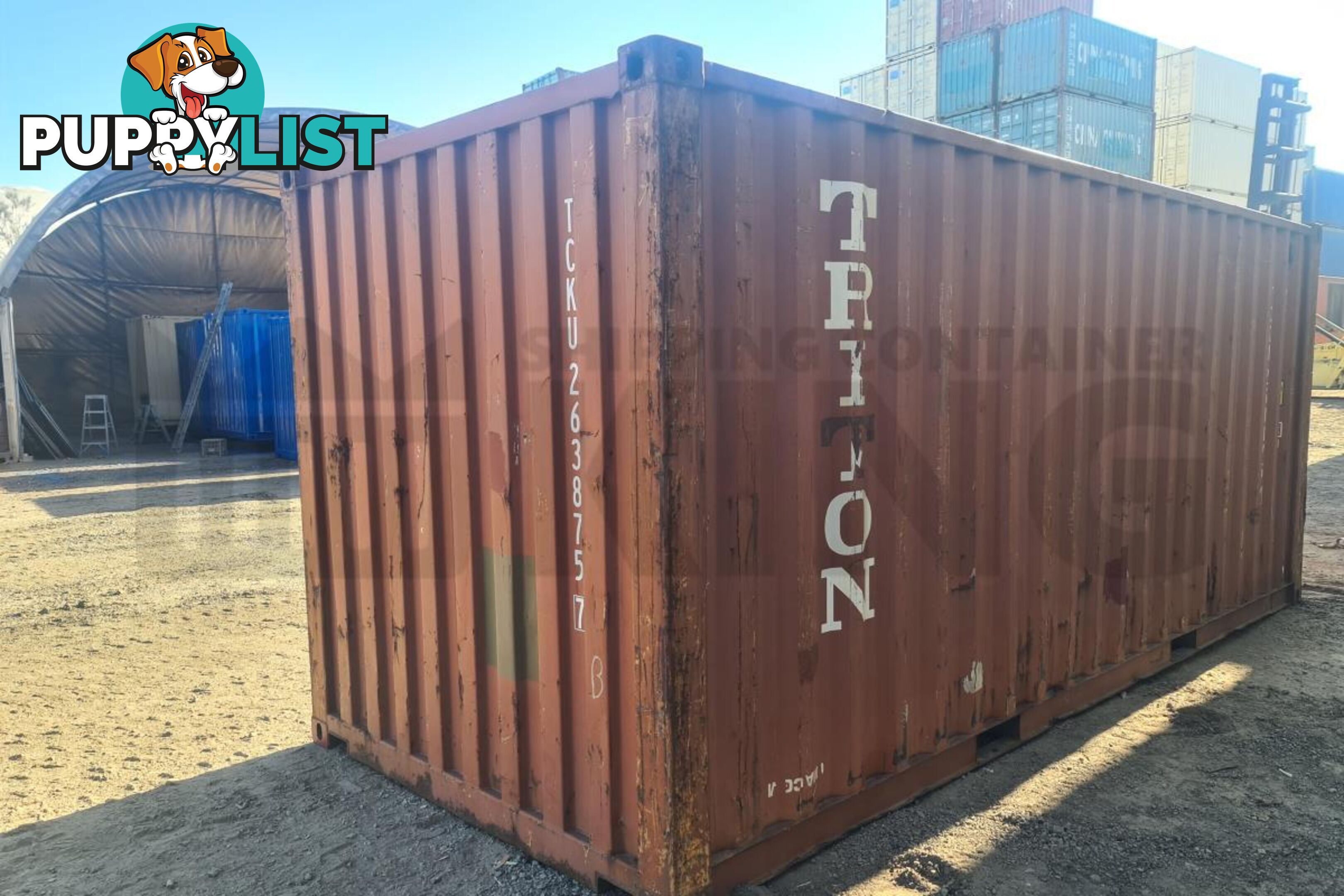 20' STANDARD HEIGHT SHIPPING CONTAINER - in Millmerran