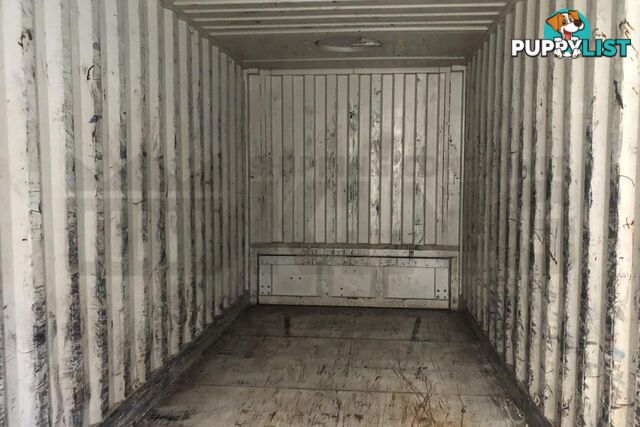 20' HIGH CUBE BULKER SHIPPING CONTAINER (STEEL FLOOR WITH ROOF HATCHES, 2 PALLETS WIDE) - in Rockhampton