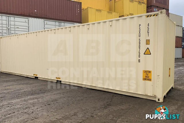 40' HIGH CUBE SHIPPING CONTAINER - in Brisbane