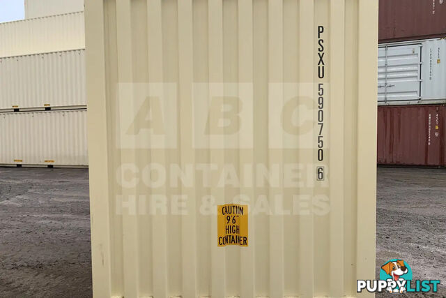 40' HIGH CUBE SHIPPING CONTAINER - in Brisbane